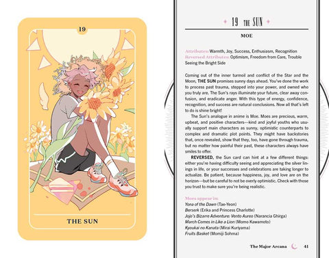 Anime Tarot Deck and Guidebook by Natasha Yglesias: Flashcards; 78 pages / English