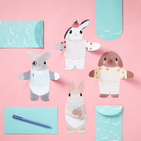 Notecards - Snuggle Bunnies
