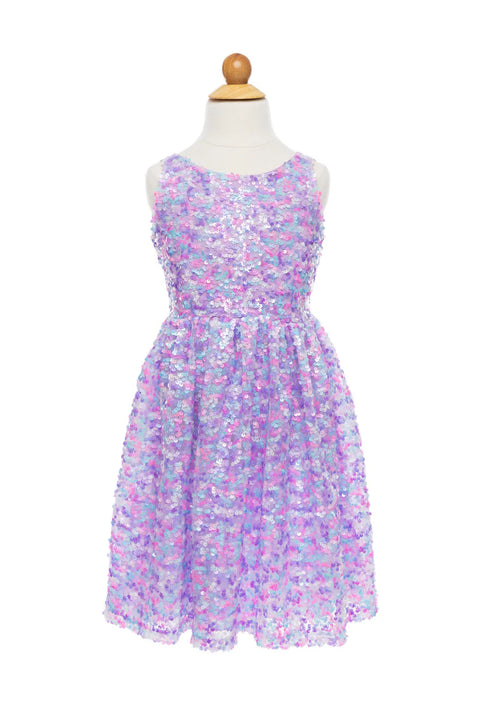 Dress Up - Purple Party Sequin Dress