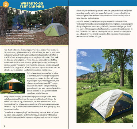 Book (Paperback) - Camping Basics Quick Guide