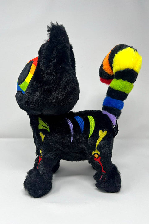 Stuffed Animal - Rainbow Skelekitty