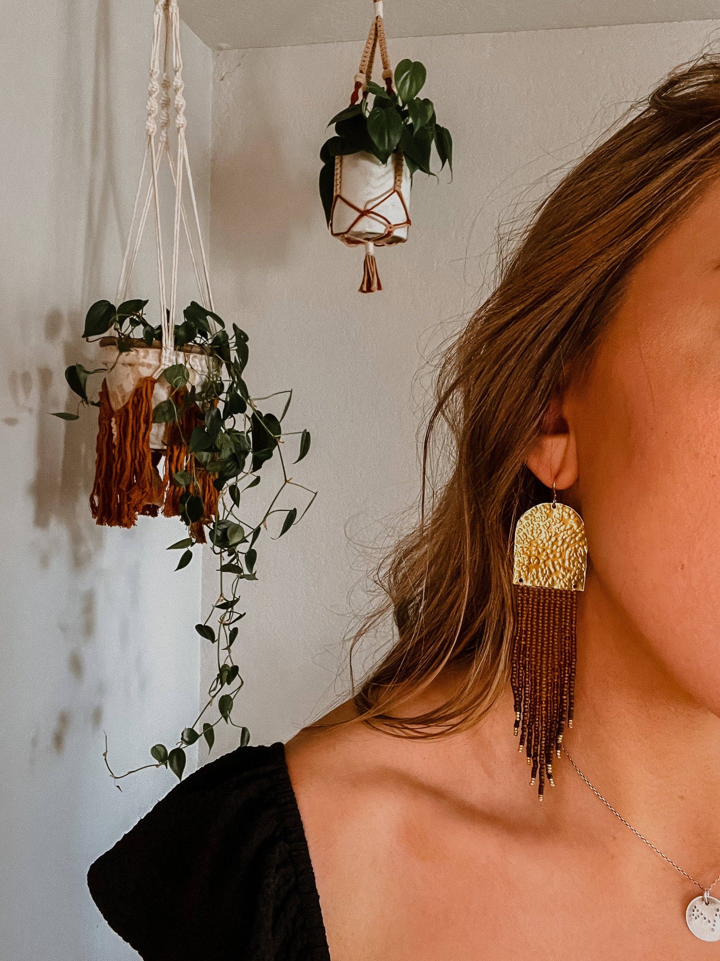 Earrings - Golden Hour Set In Rust