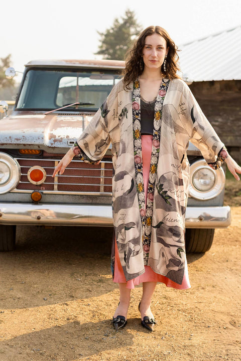 Bamboo Boho Kimono Duster - Take My Hand