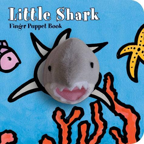 Board Book - Little Shark: Finger Puppet