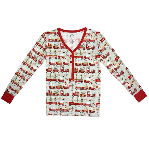 Lounge Top (Women's) - Christmas Train