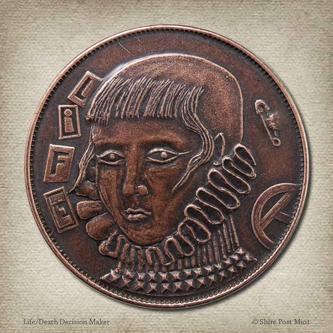 Decision Maker Coin - Life/Death Copper