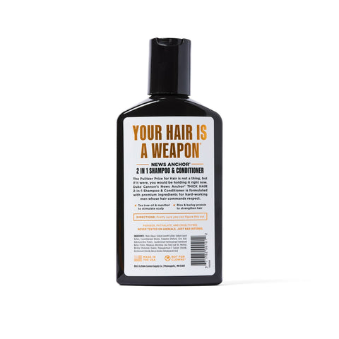 Hair Wash News Anchor 2-in-1 - Bay Rum