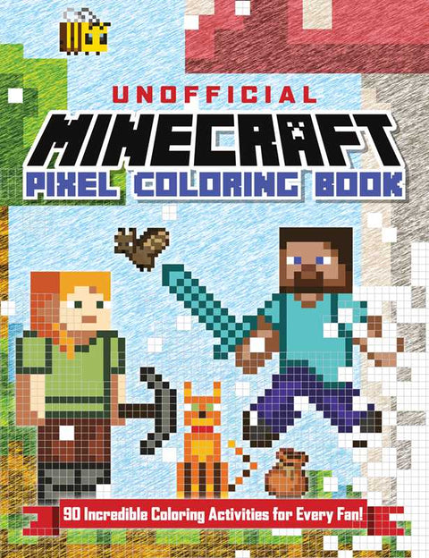 Coloring Book (Paperback) - Unofficial Minecraft Pixel