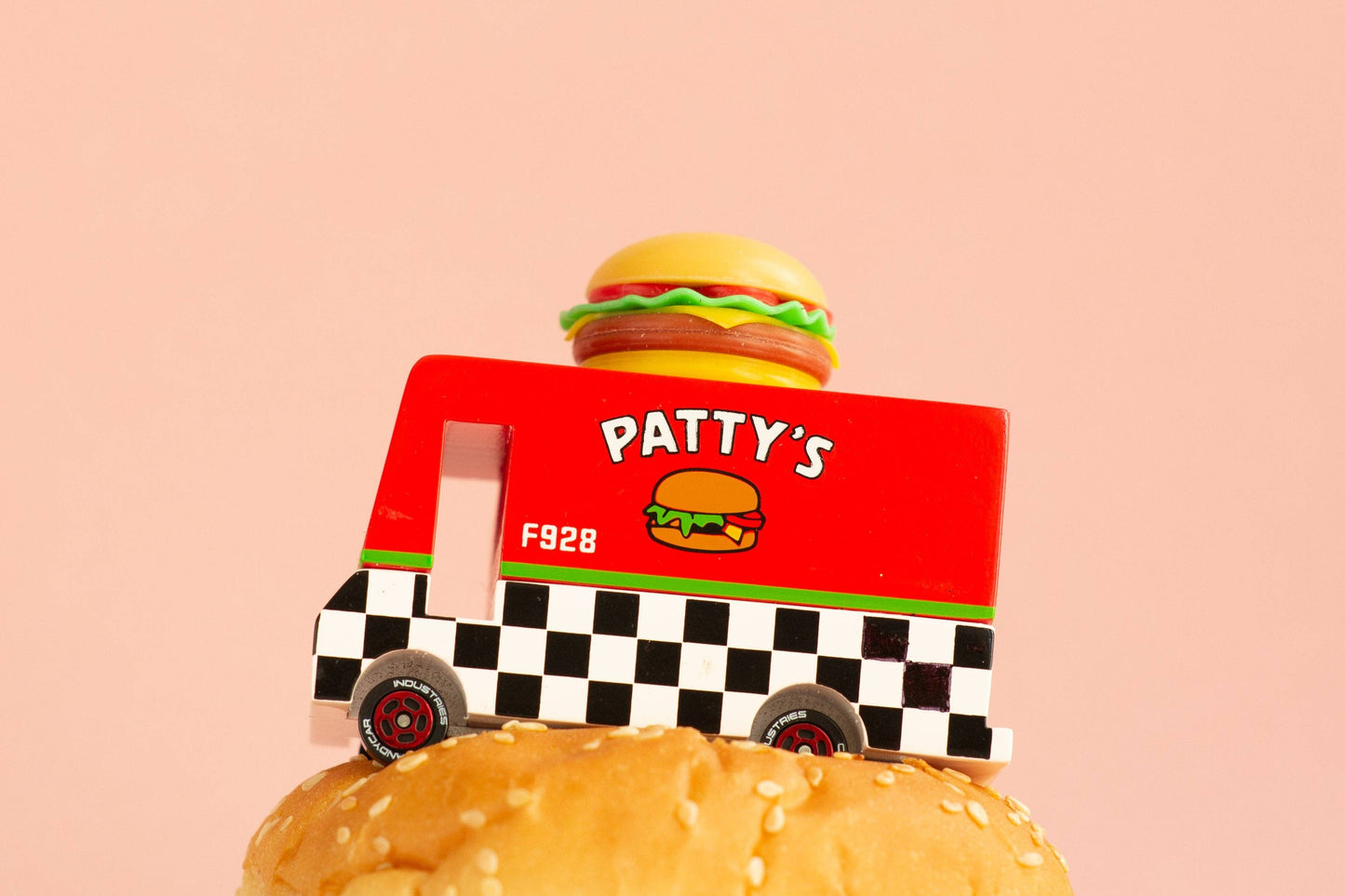 Toy Car - Hamburger Van