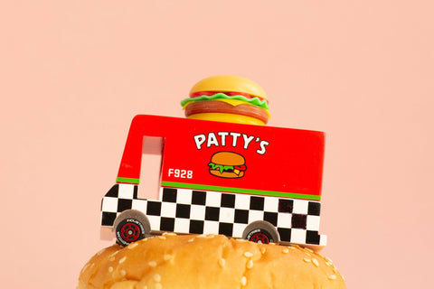 Toy Car - Hamburger Van