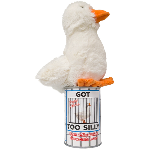 Stuffed Animal - Canned Got Too Silly Goose (Regular Lid)