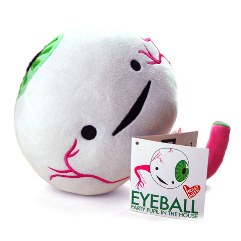 Stuffed Animal - Green Eyeball: Party Pupil in the House