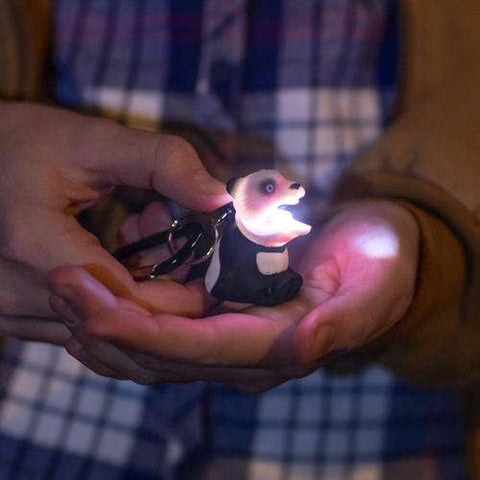 Flashlight - Panda Bear Carabiner