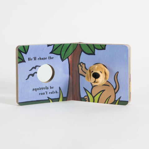 Board Book - Little Puppy Finger Puppet Book