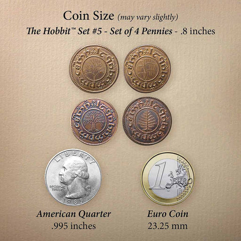 Coin Set - The Hobbit™ Set #5: The Shire Four Pennies