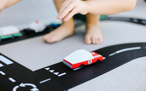 Toy Car - Red Racer #5