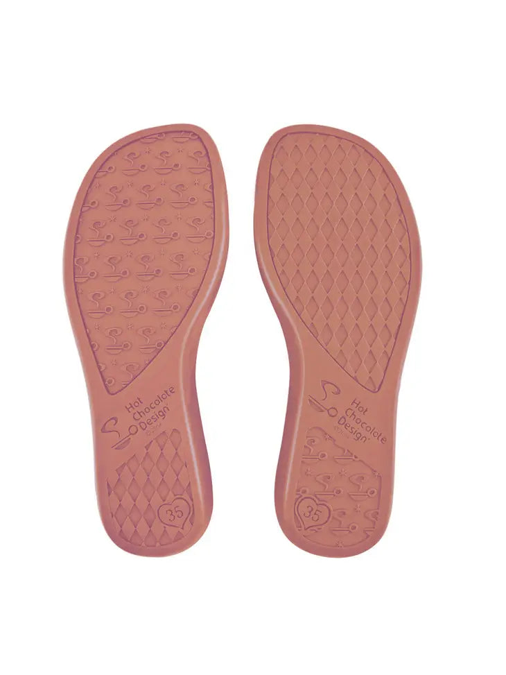 Women's Shoe - Chocolaticas® Rosé Mary Jane Flat