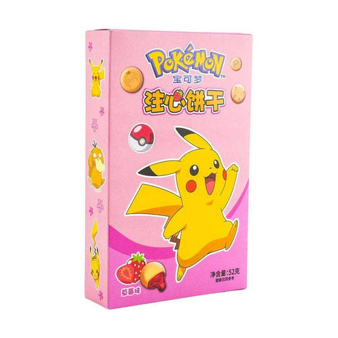 Cookies - Pokemon Strawberry Filled 52g (China)