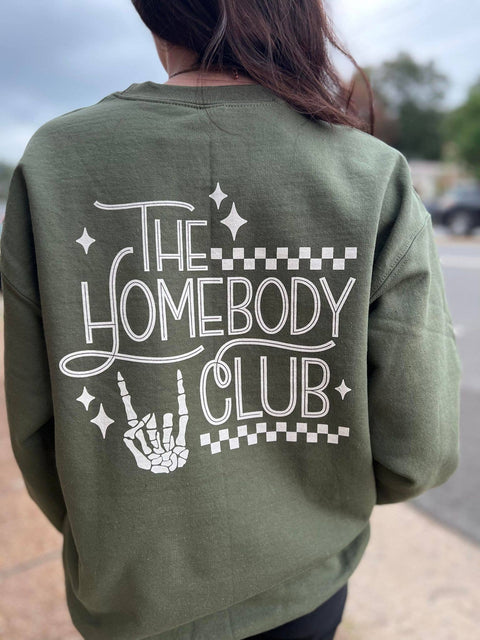 Sweatshirt (Crewneck) - The Homebody Club