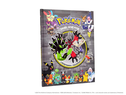 Book (Hardcover) - Pokémon Seek and Find: Legendary Pokémon