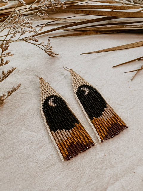 Earrings - Evening Moonscape Set