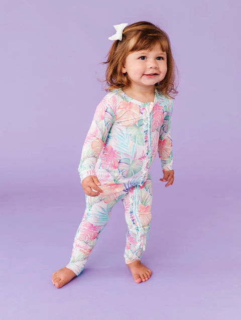 Ruffle Convertible Romper - Lucia