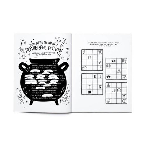 Coloring & Activity Book - Creatures of Myth & Magic