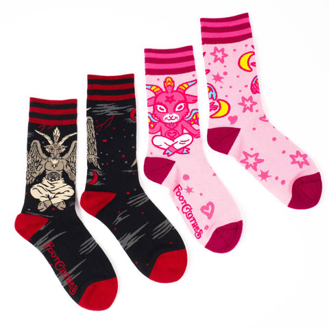 Crew Socks - Cute Baphomet