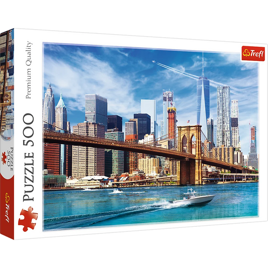 Puzzle - View of New York (500pc)