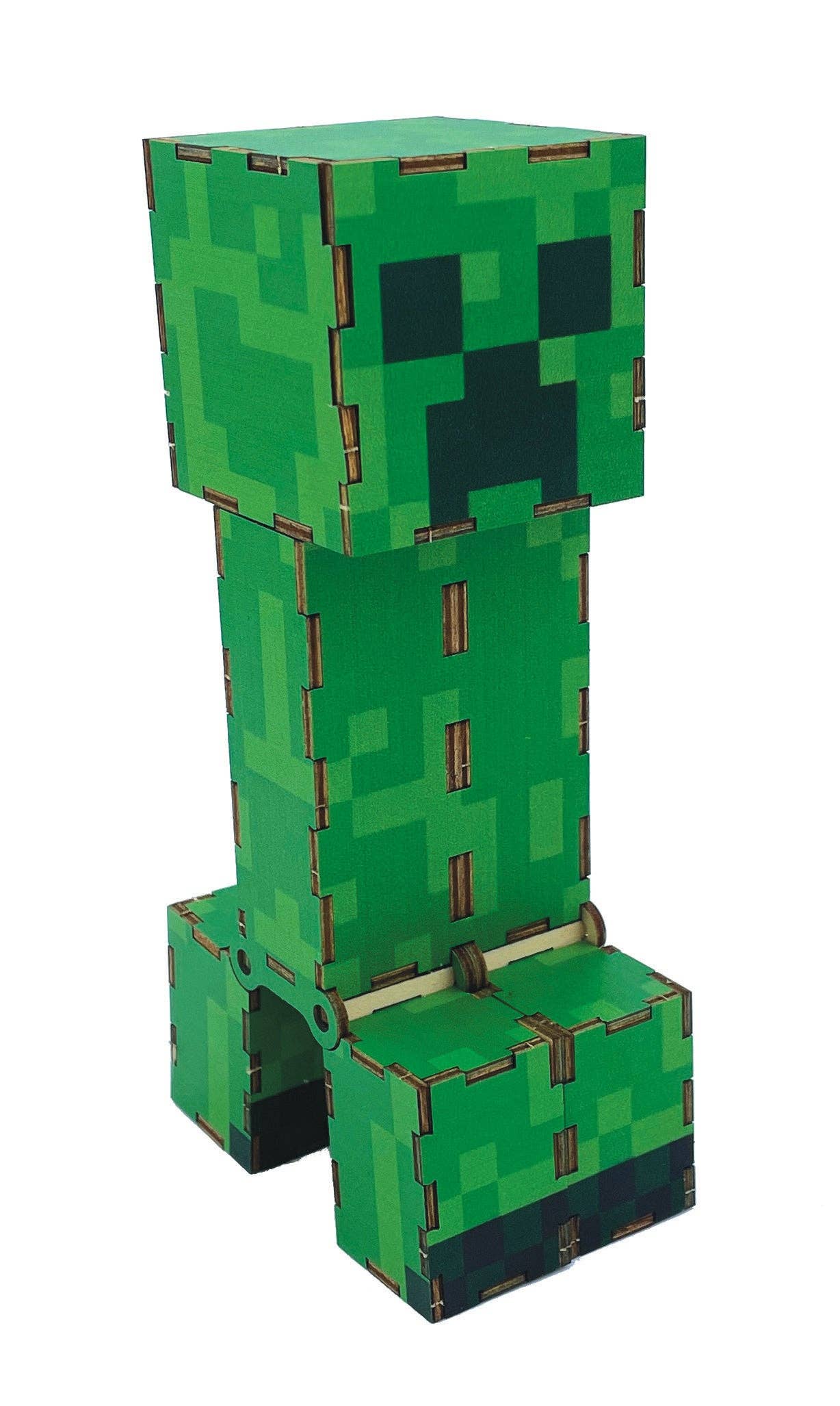 3D Wood Model - IncrediBuilds Minecraft: Creeper