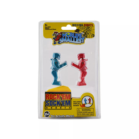 World's Smallest - Rock 'Em Sock 'Em Robots