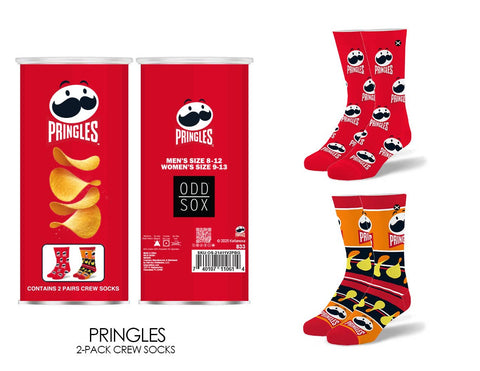 Socks - Pringles 2 Pack Crew