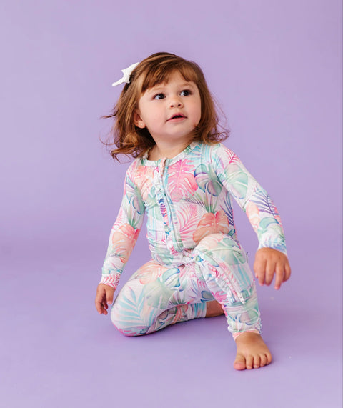 Ruffle Convertible Romper - Lucia