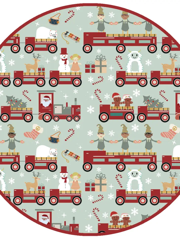 2 Piece Pajama (Long Sleeve) - Christmas Train