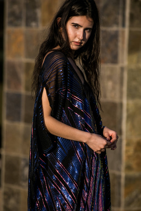 Caftan - Midnight Lotus