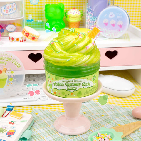Slime - Melon Creamy Soda 2 Slimes in 1