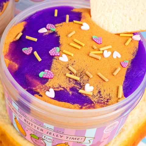 Slime - Peanut Butter Jelly Time Grape 2 Slimes In 1