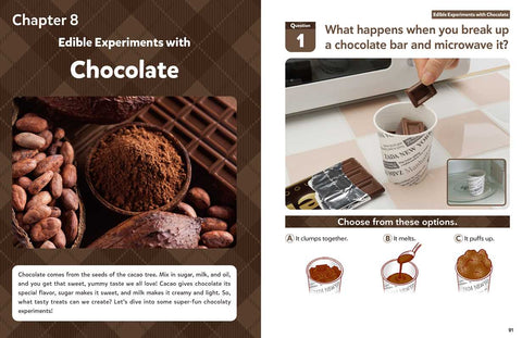 Edible Experiments: Kitchen Science for Kids by Sachiko Murakami: Paperback; 160 pages / English