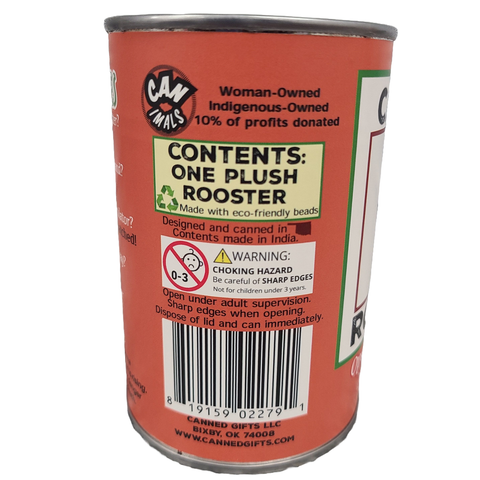 Stuffed Animal - Henry The Canned Rooster