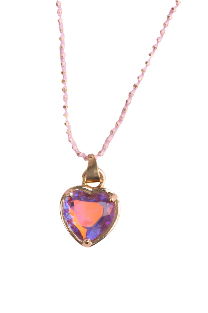 Jewelry (Kids) - Boutique Chic Lilac Love Necklace