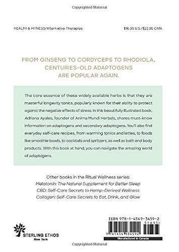 Book (Hardcover) - Adaptogens by Adriana Ayales