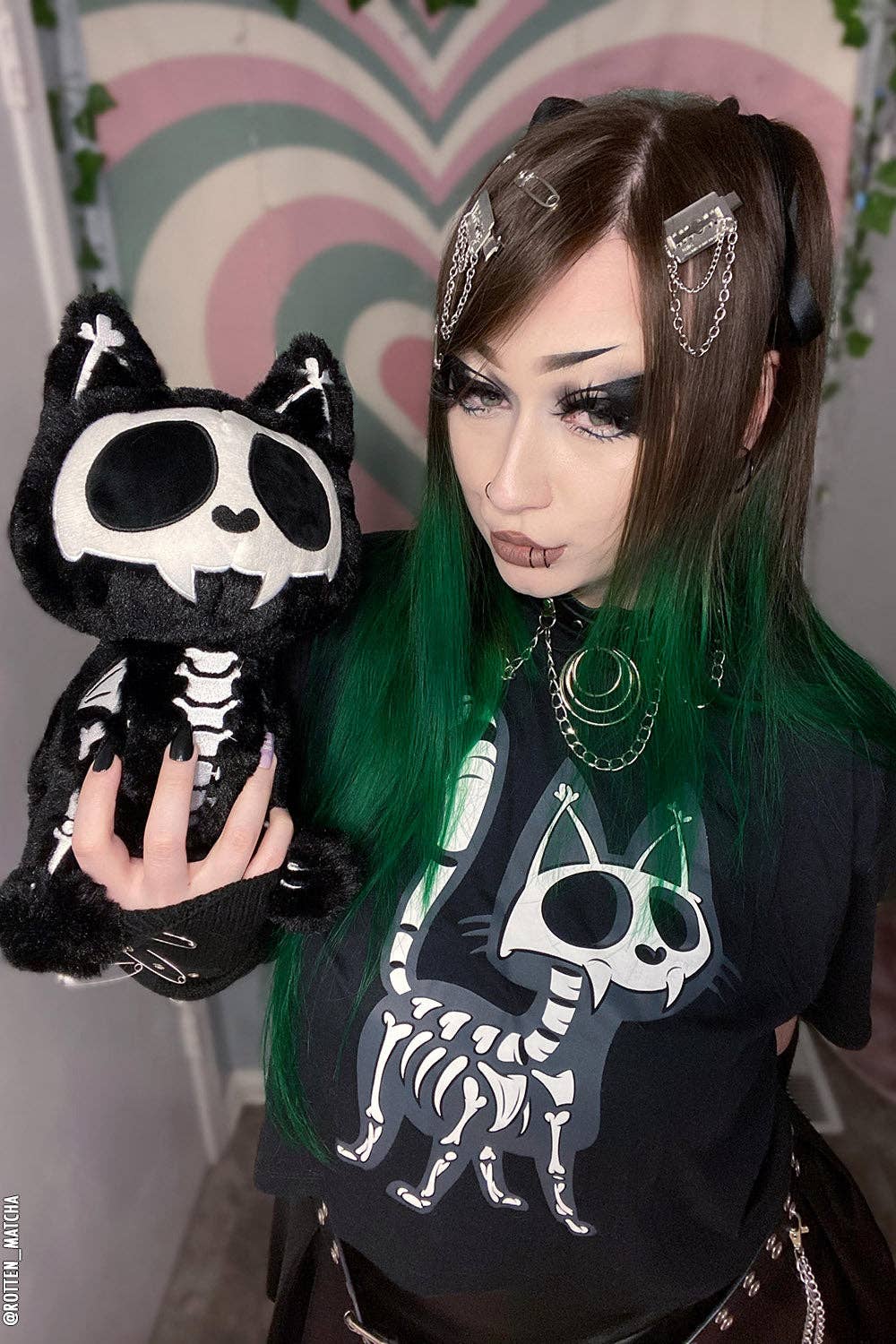 Stuffed Animal - Skelekitty Deluxe