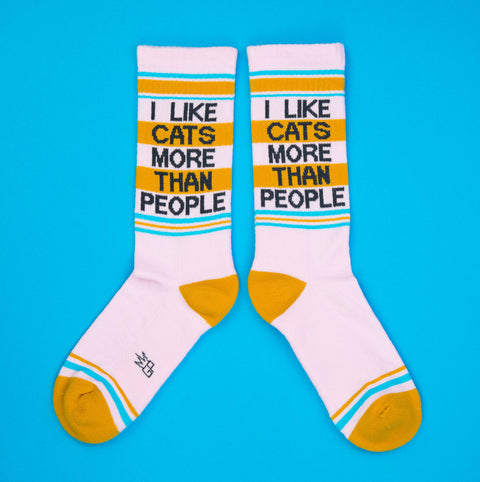 Socks - I Like Cats More Than People