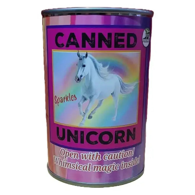 Stuffed Animal - Sparkles the Canned Rainbow Unicorn