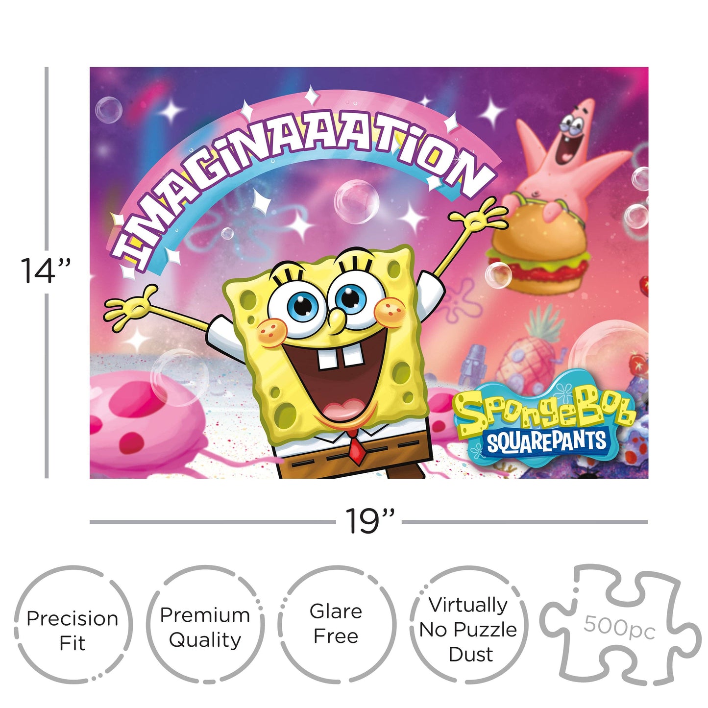 Puzzle - SpongeBob SquarePants Imagination (500pc)