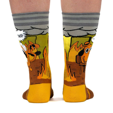 Crew Socks - This is Fine. Also, Not Fine.