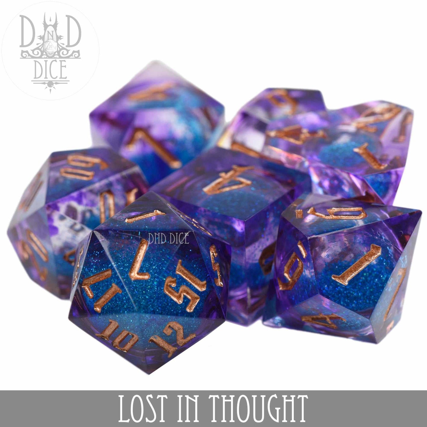 Dice Set - Lost in Thought Liquid Core