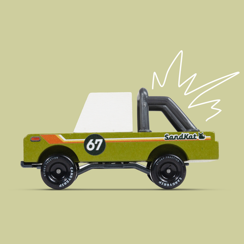 Toy Car - Sandkat TOONS™
