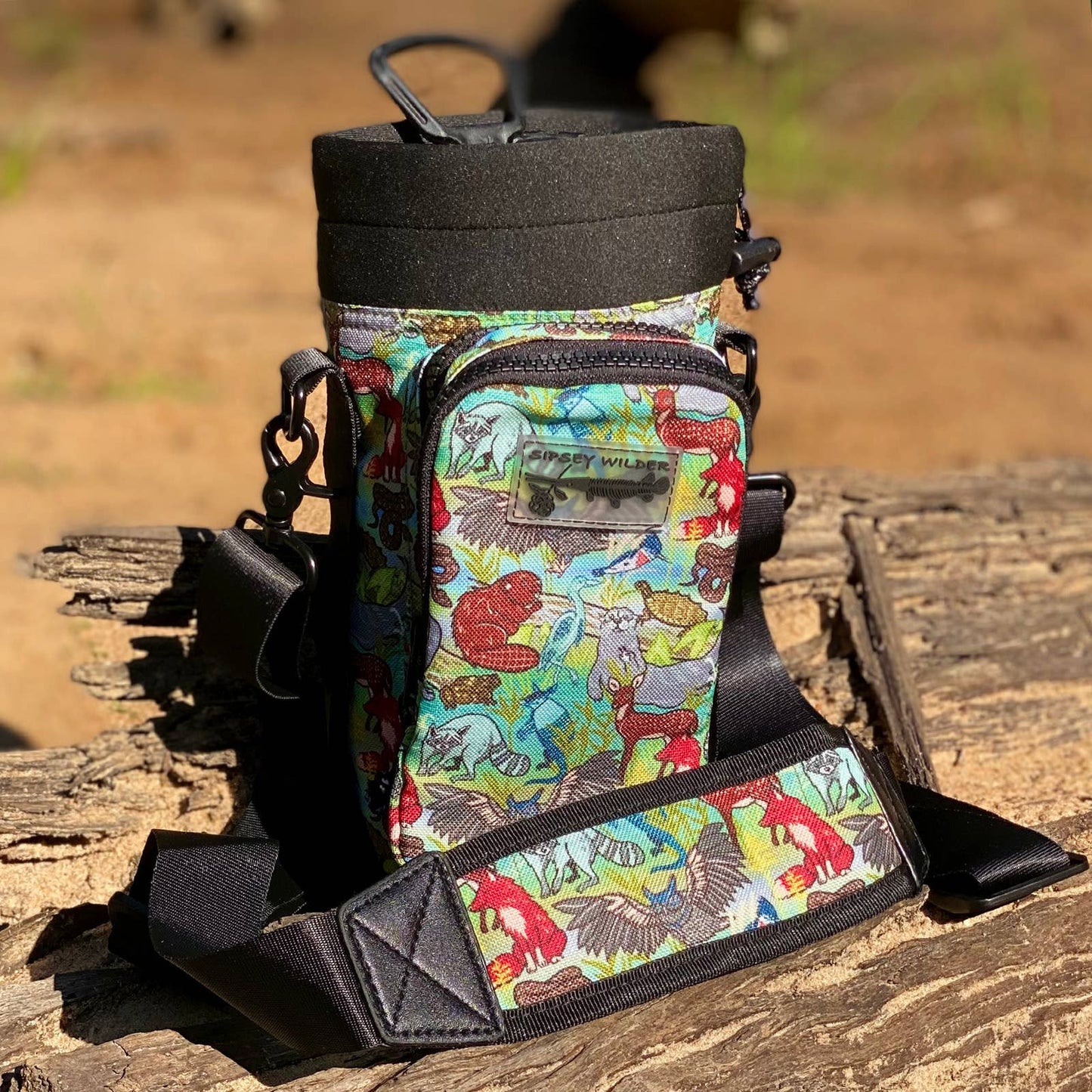 Water Bottle Carrier - Creek Critters