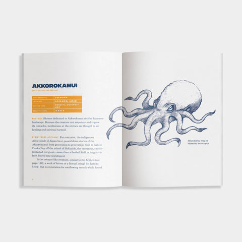 Book (Paperback) - Cryptid Creatures: A Field Guide to 50 Fascinating Beasts